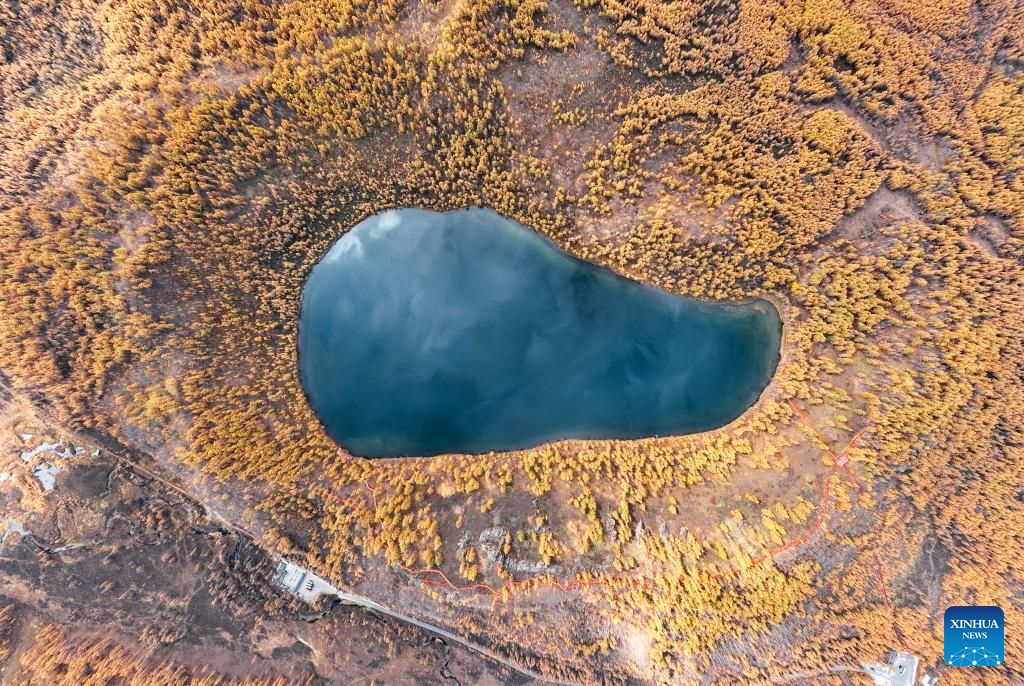 اندرون منگولیا میں موسم خزاں کے دوران مسحور کن مناظر