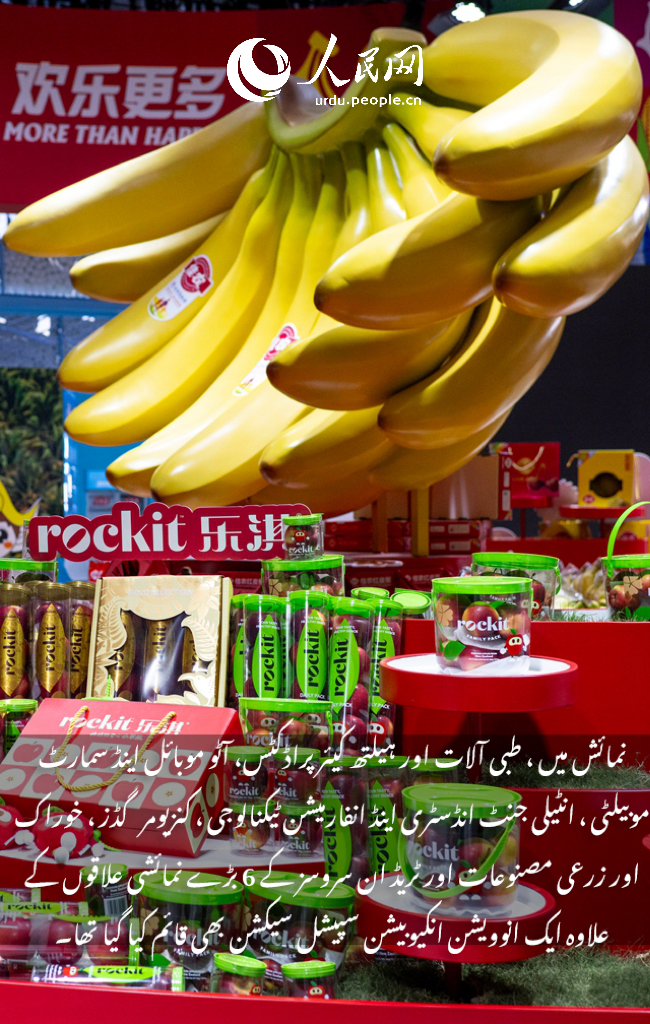 آٹھویں چائنا انٹرنیشنل امپورٹ ایکسپو   اعدادو شمار  کی روشنی میں