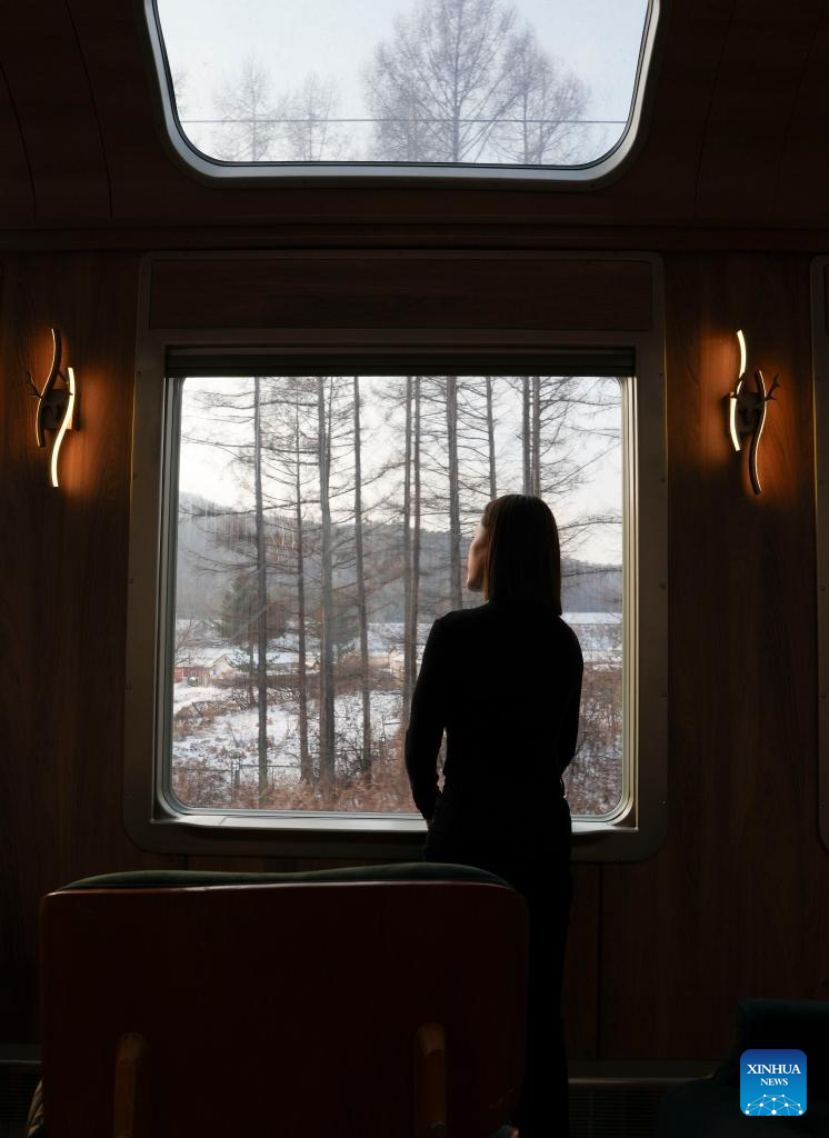 حیلونگ جیانگ میں سیاحتی ٹرین