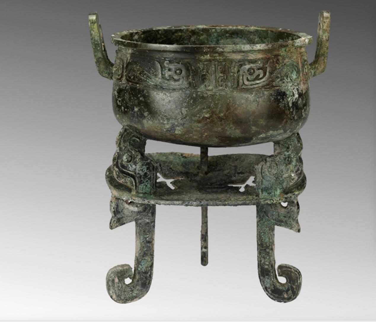 شانشی میوزیم میں موجود روایتی جن ہو وینڈنگ۔ (تصویر :شانشی میوزیم کی سرکاری ویب سائٹ سے) 