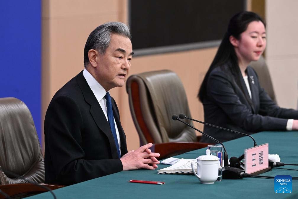 چین کی 14 ویں قومی عوامی کانگریس کے چوتھے اجلاس کے دوران خارجہ امورسے متعلق  پریس کانفرنس کا انعقاد