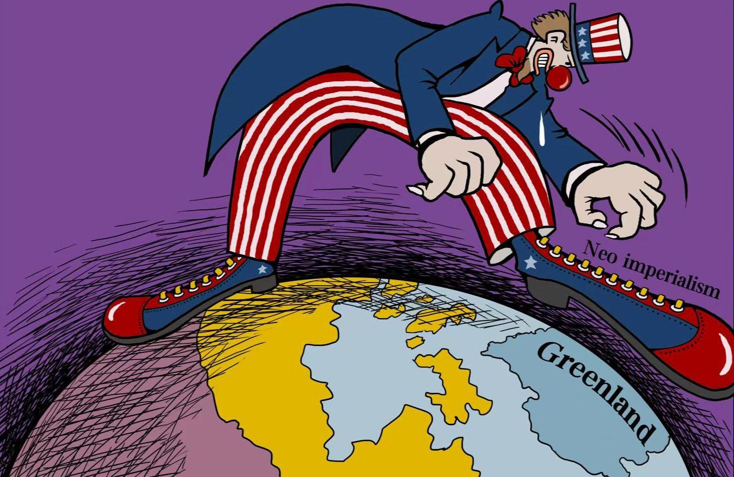 کارٹون تبصرہ: "نیا براعظم"