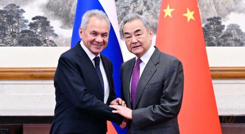 وانگ ای کی روسی فیڈریشن کی سلامتی کونسل کے سیکرٹری سے اسٹریٹجک بات چیت